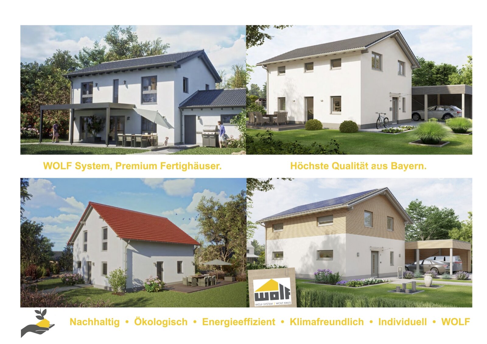 Hausbeispiele von WOLF