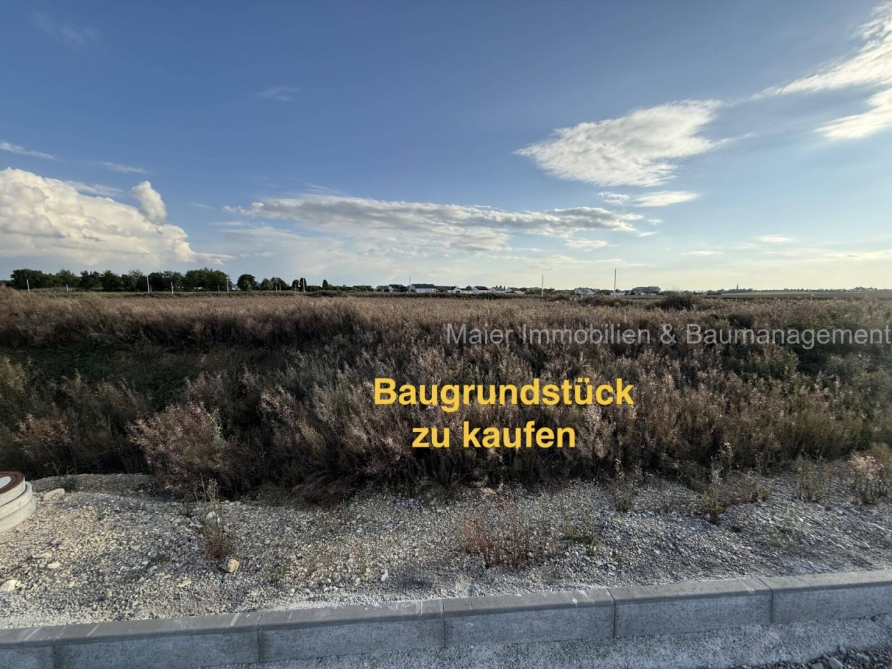 Baugrundstück mit Fernblick